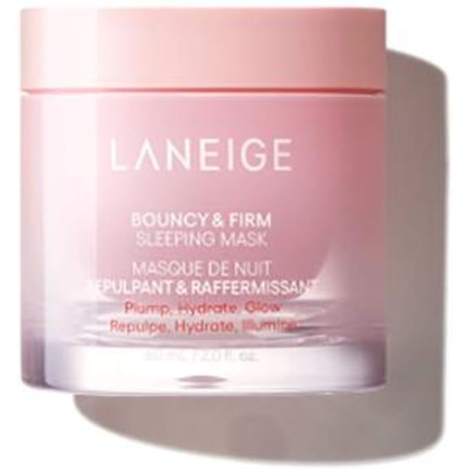 Laneige Bouncy & Firm Slaapmasker 60ml Nachtelijk Verstevigend Hydratatiemasker white