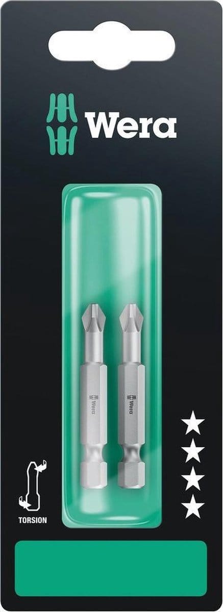 Wera schroefbit 851/4  zb ph2 x 50mm (2st)