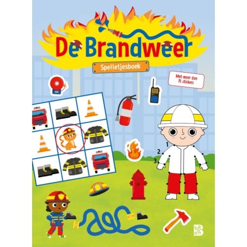 De Brandweer Spelletjesboek - Brandweerreeks