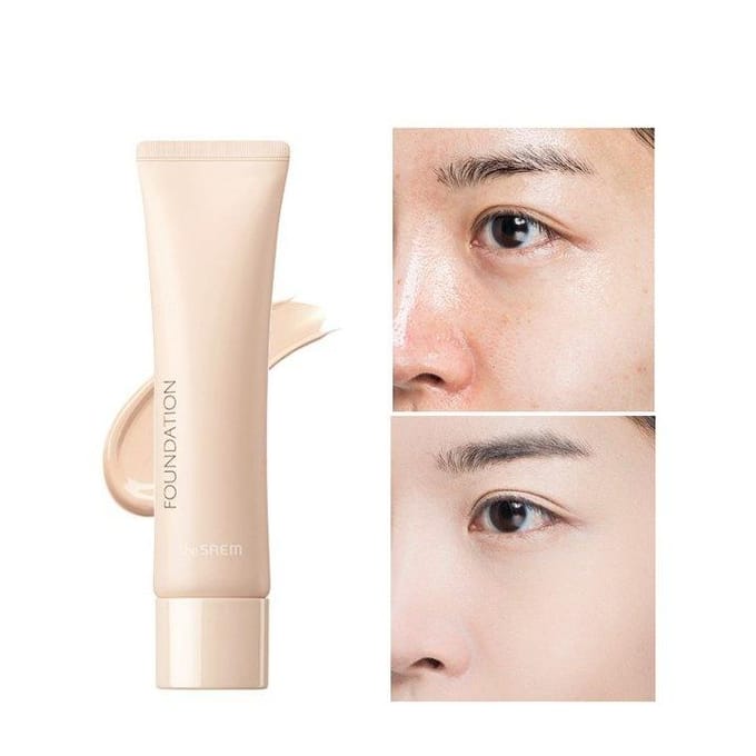 The Saem - Saemmul Airy Cotton Foundation SPF30 PA++ - 30ml - 01 Light Beige