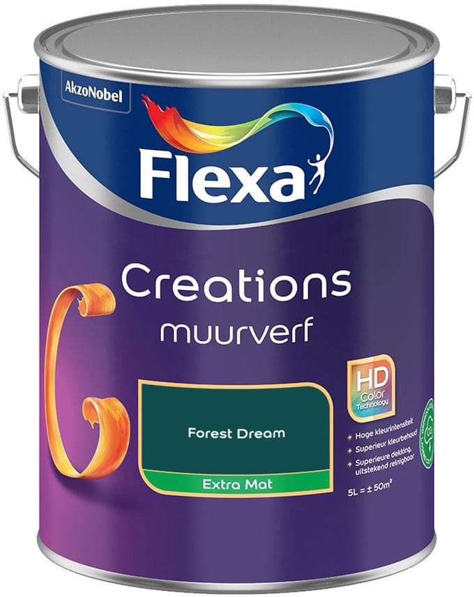 Flexa - Creations Muurverf Extra Mat - Forest Dream - Mengverf - 5 L