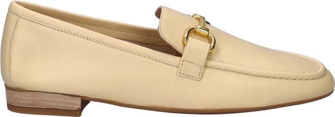 Unisa Belgi dames loafer - Licht geel - Maat 40