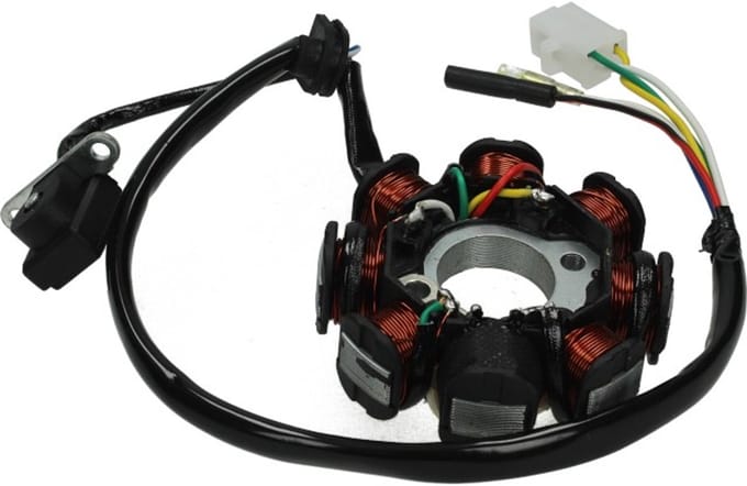 Stator Mokix GY6 50cc 4 Takt 3 polige stekker