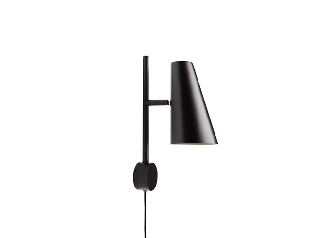 Woud Cono wandlamp - zwart
