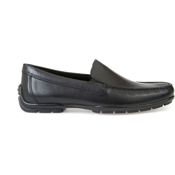 GEOX MONER W 2FIT HEREN Loafers - ZWART
