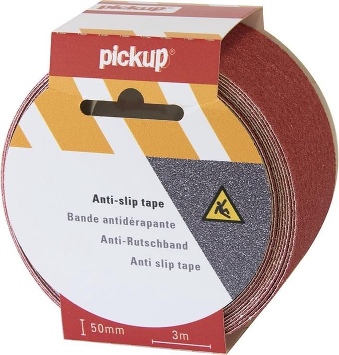 Pickup antislip tape rood - 3 m x 5 cm
