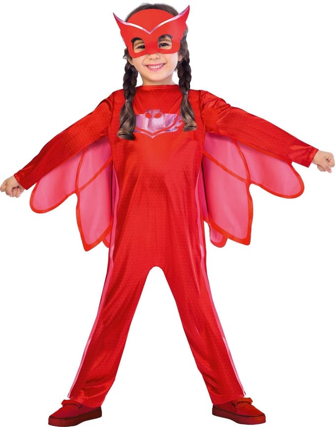 Amscan Verkleedkostuum Pj Masks Owlette 3-4 Jaar