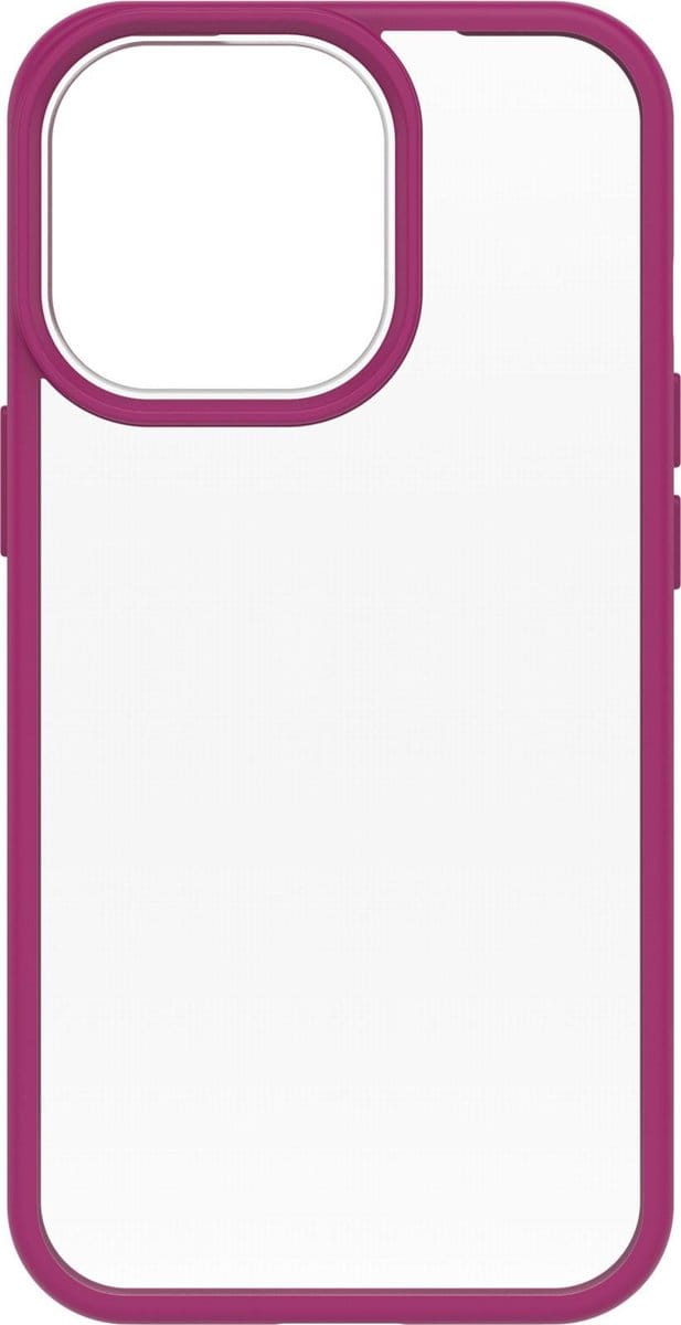 OtterBox React hoesje geschikt voor Apple iPhone 13 Pro - Transparant & Roze
