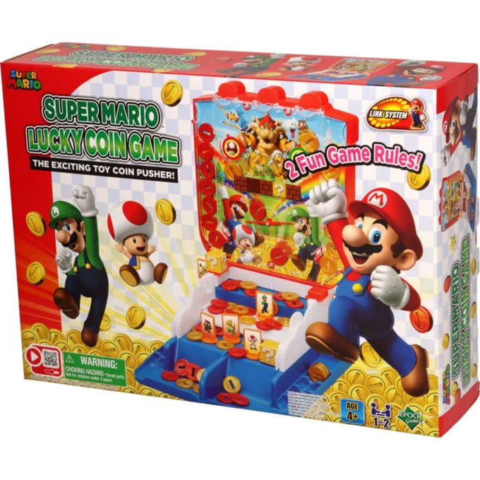 Super Mario Bros Mario Geluks munten spel Bordspellen
