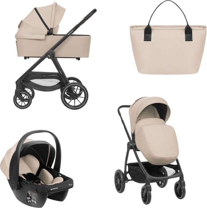 Kikkaboo Modena 3-in-1 Kinderwagen - Beige