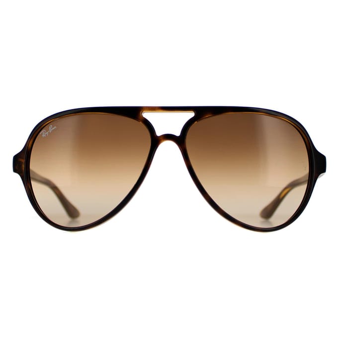 Ray-Ban RB4125 710/51 - Cats 5000 - zonnebril - Tortoise / Lichtbruin Gradiënt - 59mm