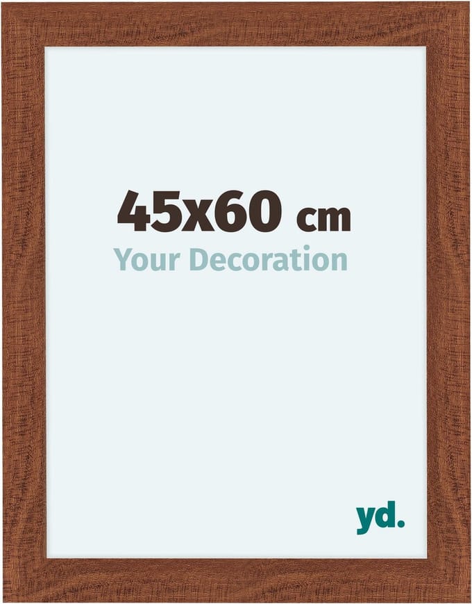Your Decoration - Fotolijst 45x60 cm - MDF - Walnoot - Como
