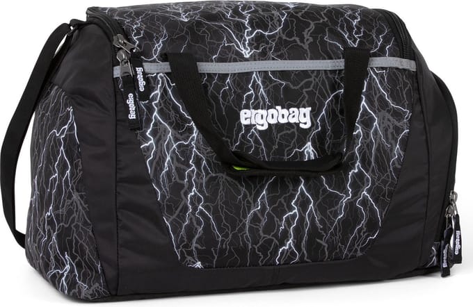 ergobag Sporttas Reflex Sportbag Super ReflektBär Zwart