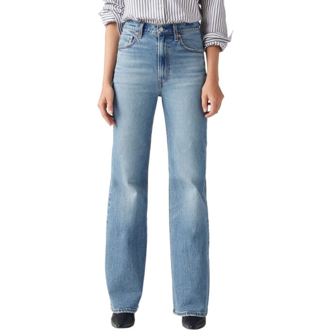 Levi's Ribcage Bell Jeans Größe: W30L32 | Ausgestellte Hosen Outlet | Damen