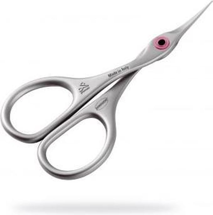 Premax Ring Lock Nagelriemschaartje gebogen -Torenspits-RVS- 9,5 cm Roze