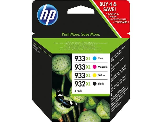 HP Inktcartridge 932XL / 933XL (C2P42AE) 4-kleuren Multipack Hoge capaciteit