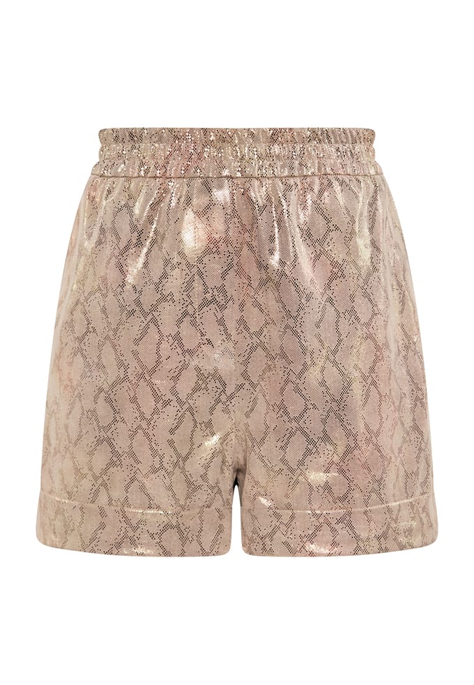Faina Korte broek Dames Regenboog slang