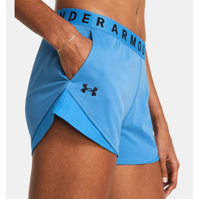 Under Armour Play Up 3.0 Twist Sportshort dames Blauw S/36