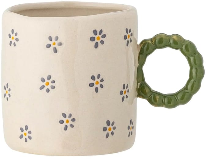 Bloomingville Mini Dorthea mok aardewerk beige - 150ml