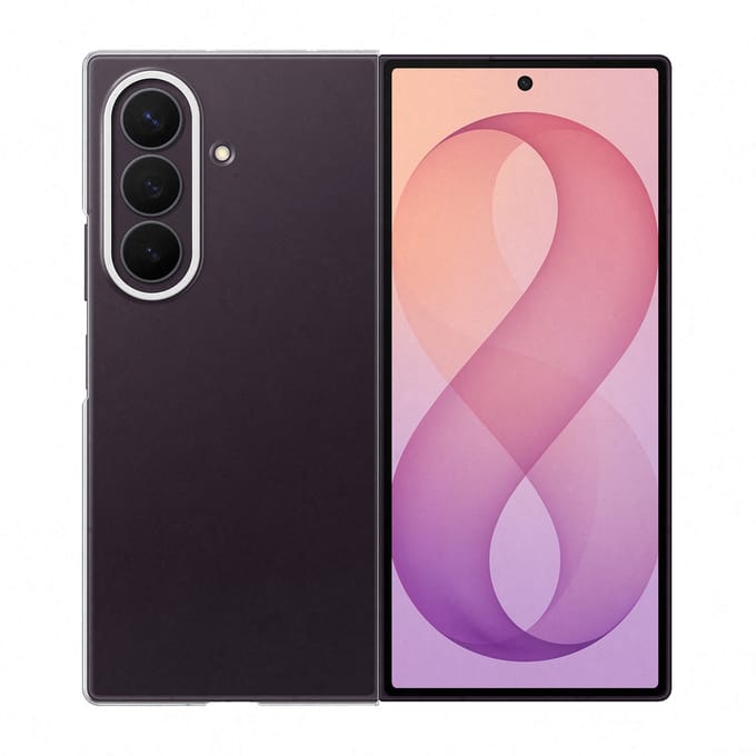 Hoes voor Samsung Galaxy Z Fold8 Ultra F976, Clear Case, Transparant EF-QF976CTEGWW