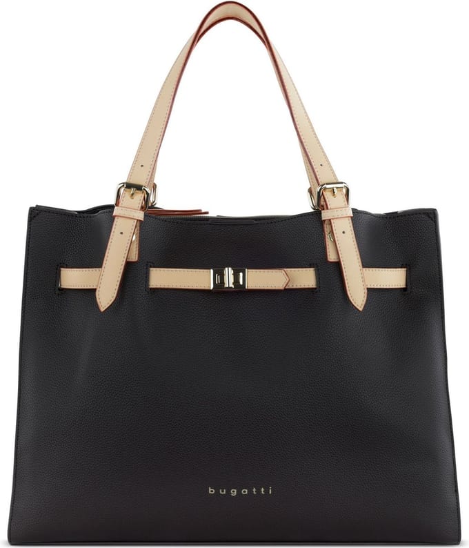 bugatti Handtas Schoudertas Ella Shoulderbag Darkbrown Donkerbruin