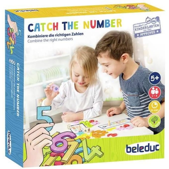Beleduc Kinderspel Vang Het Nummer Junior Karton/hout
