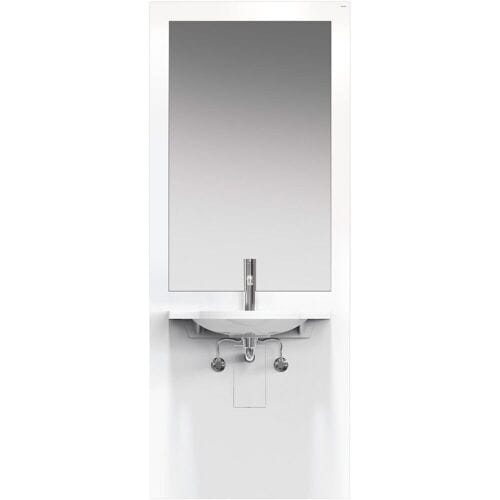 HEWI S 50 washbasin module with mirror S50.01.202010
