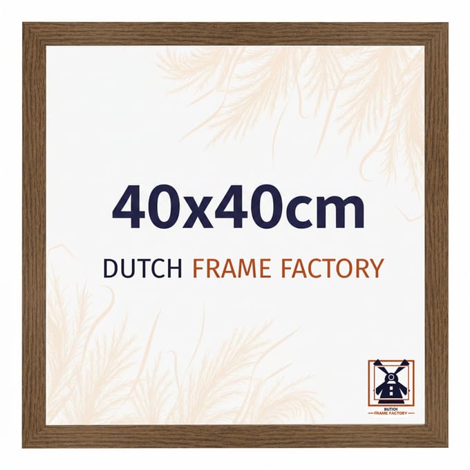 Fotolijst 30x50 cm - MDF - Metaal Vintage - Benno