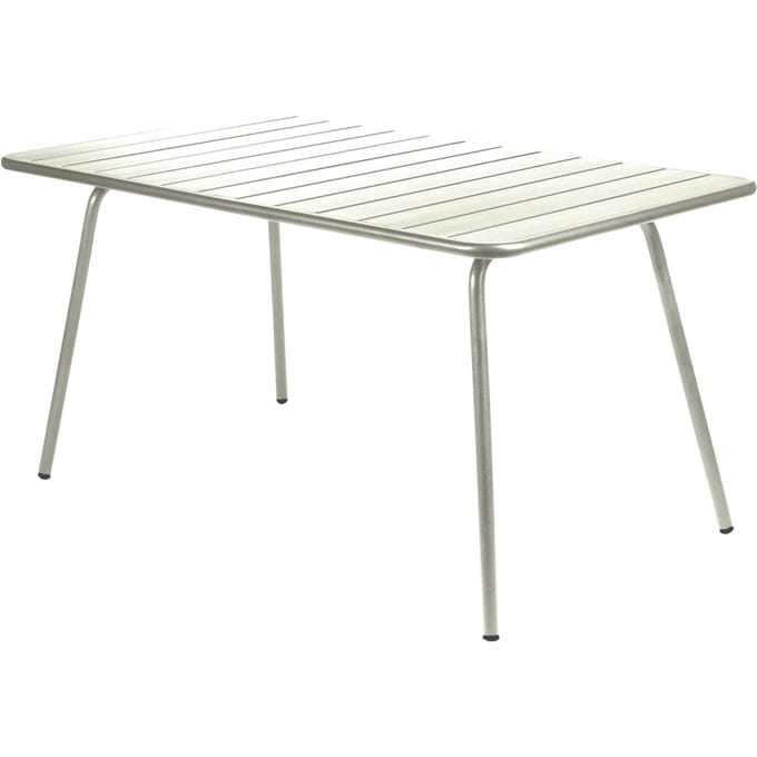 Fermob LUXEMBOURG tafel - 143 x 80 cm - A5 leemgrijs