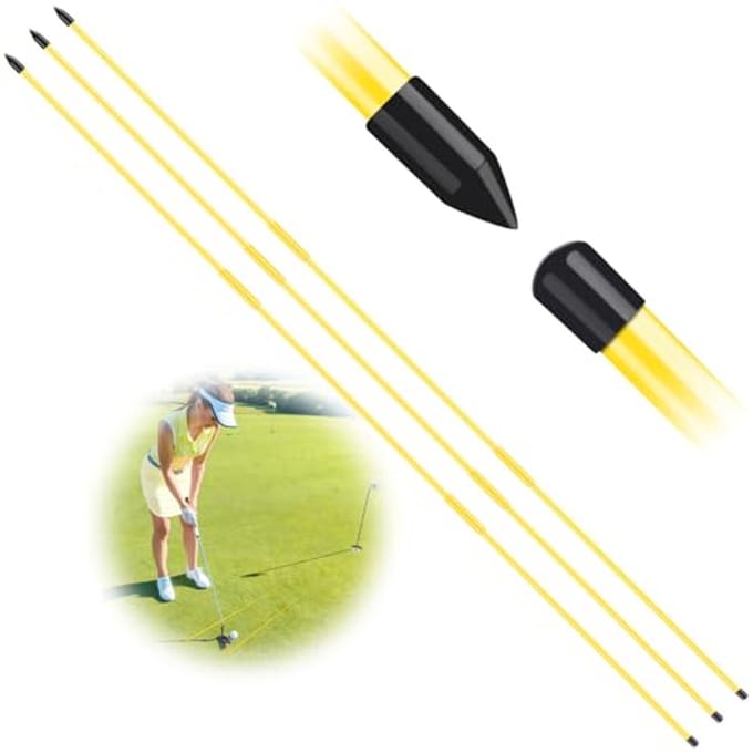Golf Alignment Stick Connector voor Swing Trainer - Golf Training Aid voor Binnen en Buiten