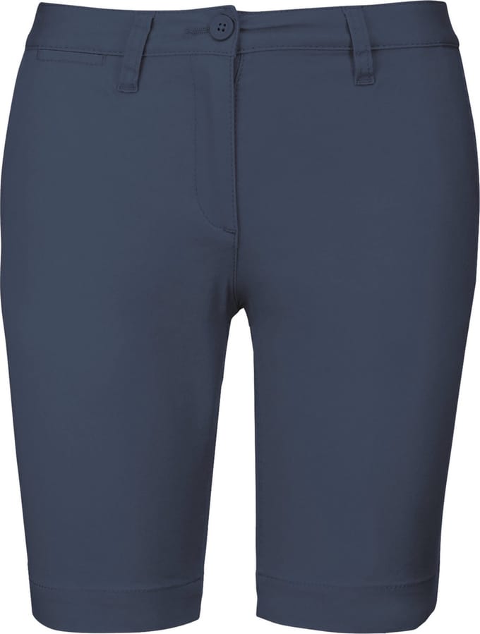 Kariban Dames chino bermudashorts K751 - Deep Blue - 32 NL (34 FR)