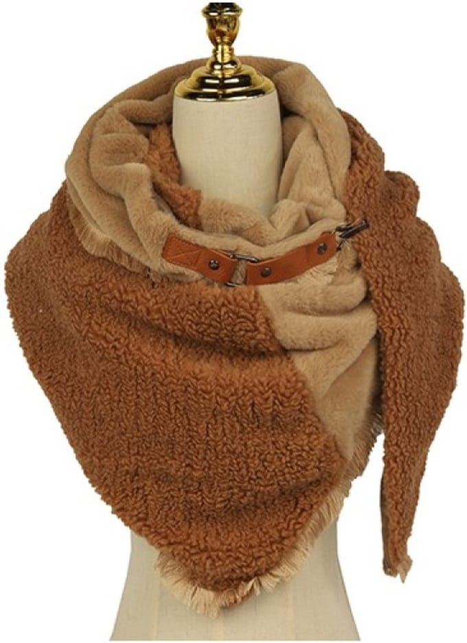 I'm Dutch Triangel Sjaal Teddy Barrow Camel