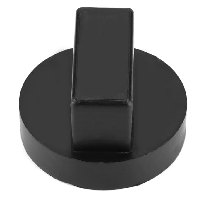 Auto Verbeterd Frame Rail Vloer Krik Ondersteuning Rubberen Pad Adapter voor Mercedes Benz zwart