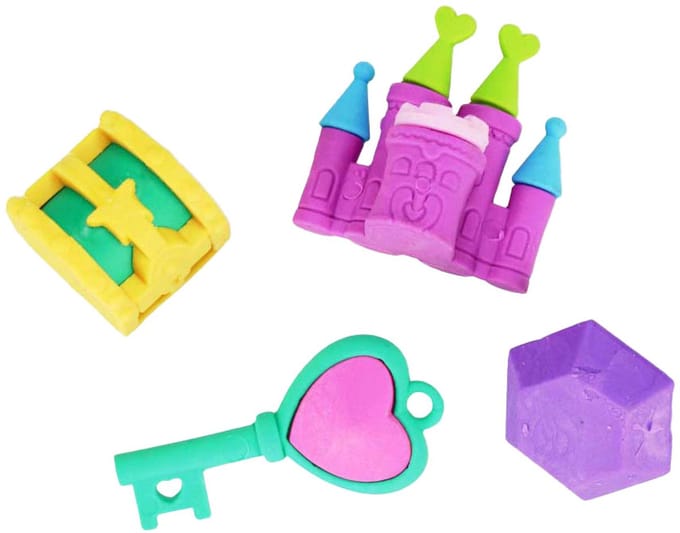 Gum 3D Puzzel Prinses, 4st.