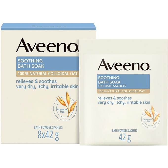 Aveeno Soothing Bath Soak 8 x 42g