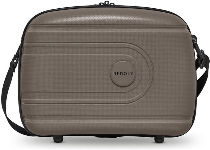 Redolz Essentials 11 Beautycase 34 cm - 14 L - Ritssluiting - taupe