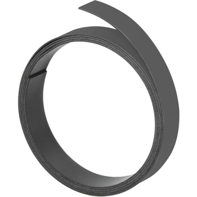 FRANKEN magneetband, (L)1.000 x (D)5 x (H)1 mm, zwart