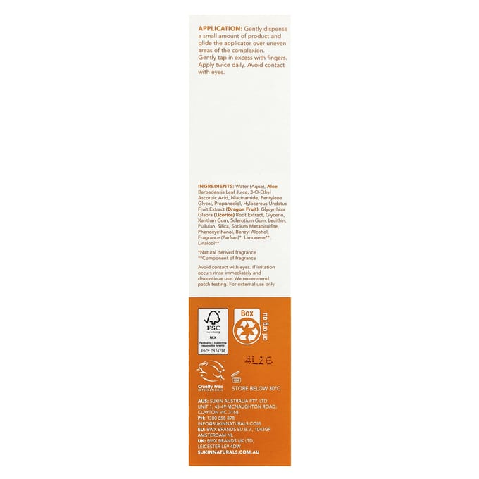 Glow Active-C, Correcteur de Taches Pigmentaires à la Vitamine C, 15 ml(0.51 Fl Oz) white