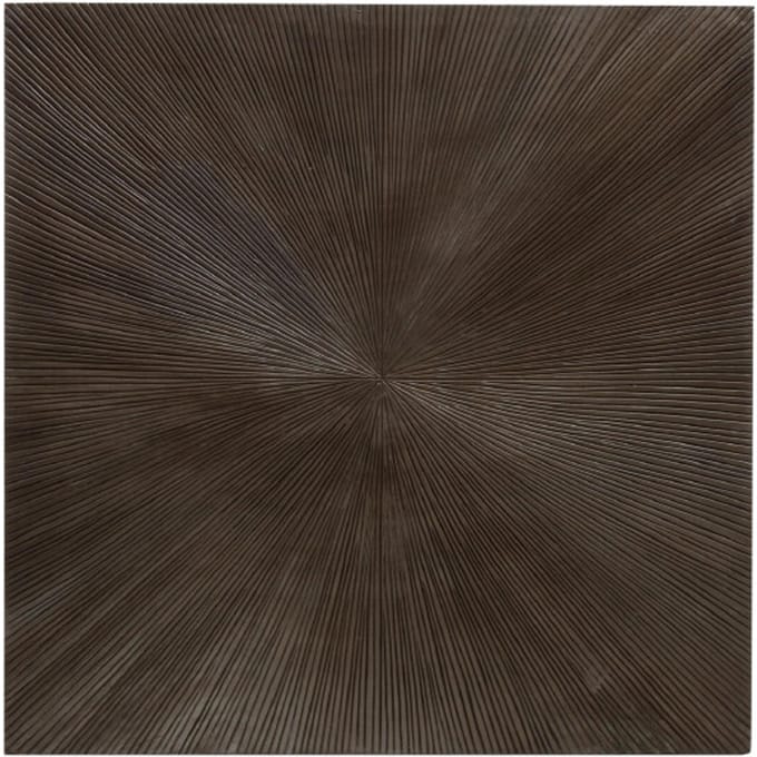 PTMD Wandpaneel Zapp - 90x2x90 cm - Hout - Bruin