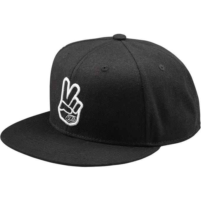 Snapback pet Troy Lee Designs Flat Bill Peace