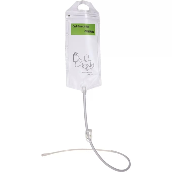 Transparante zak met sonde en ritssluiting Kerbl