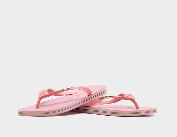 Havaianas Brazil Logo Flip Flops Dames - Roze- Dames, Roze 35/36
