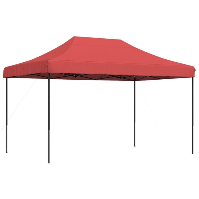 vidaXL - Partytent - inklapbaar - pop-up - 440x292x315 - cm - bordeauxrood