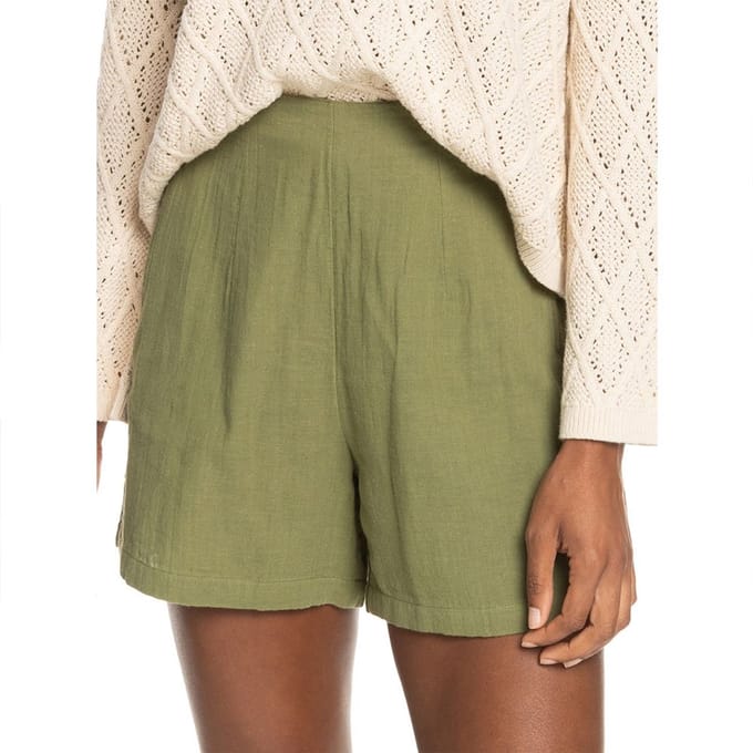 Roxy Over The Sun Korte Broek Groen XL Vrouw