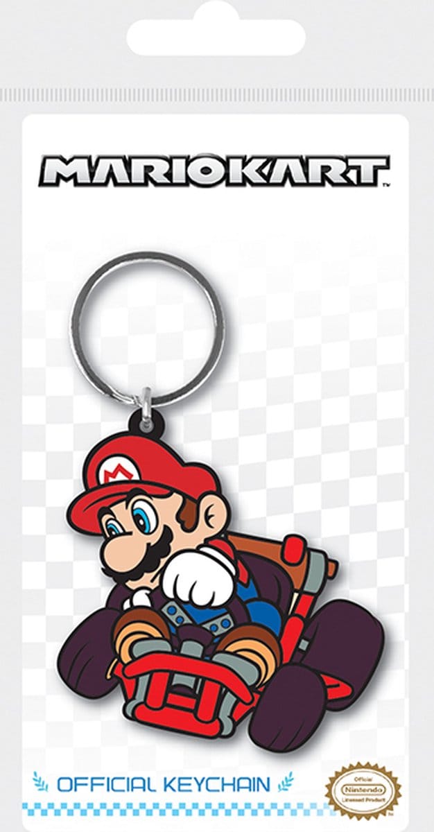 Mario Kart - Mario Drift Rubber Sleutelhanger