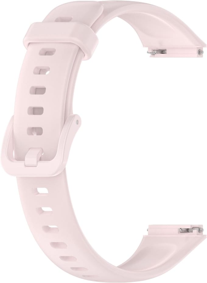 Siliconen bandje - geschikt voor Huawei Band 7 - lichtroze