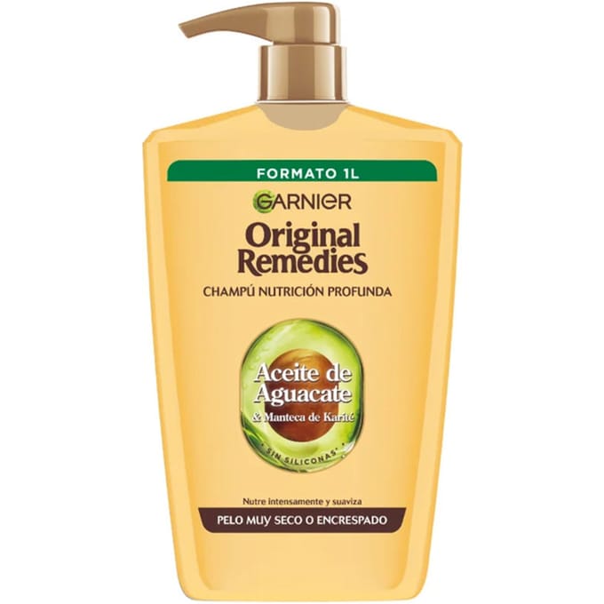 Original Remedies Avocado- En Shea-shampoo 1000 ml