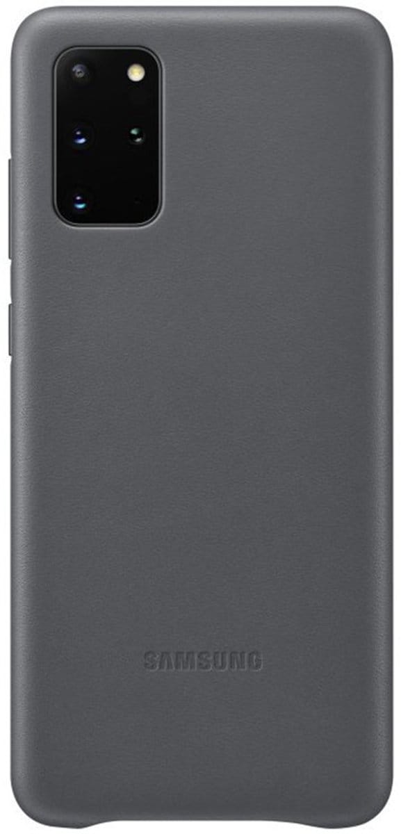 Samsung Leather Hoesje - Samsung Galaxy S20 Plus - Grijs
