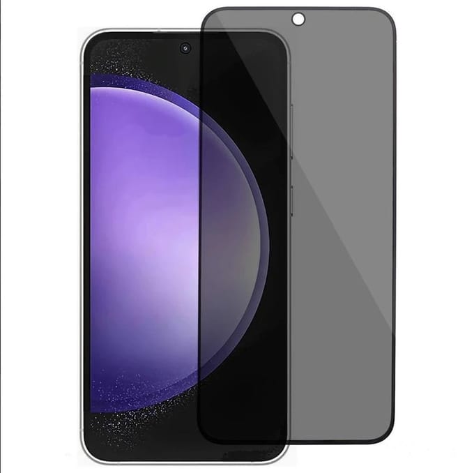 Samsung Galaxy S24 FE Privacy Full Cover Tempered Glass Screen Protector