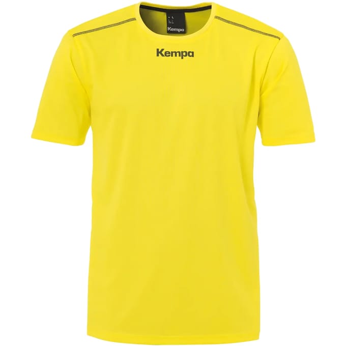 Kempa Poly Shirt Heren - geel - maat L